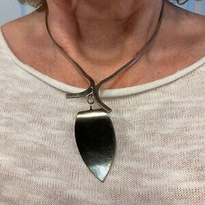 Unique 925 sterling silver handmade necklace